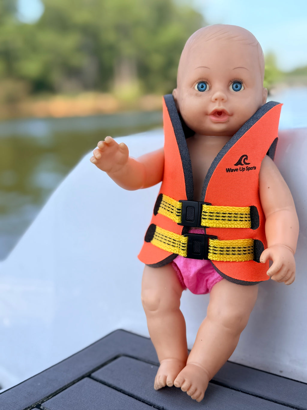Doll Life Jacket Can Koozie