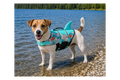 Sailboat Blue Shark  Dog Life Jacket- Small dog