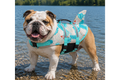 Flower Fin Shark  Dog Life Jacket- Small dog